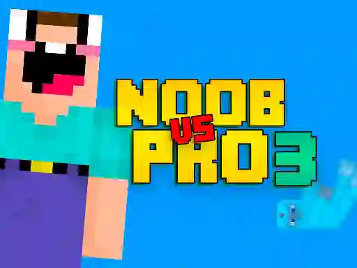 Lojë Noob vs Pro 3 në internet