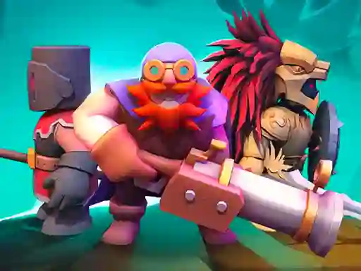 Lojë Mythic Auto Chess Realms në internet
