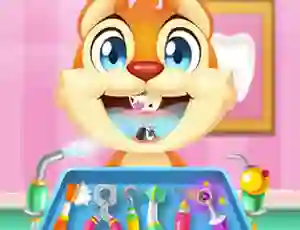 Lojë Crazy Animals Dentist në internet