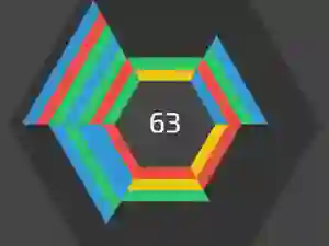 Lojë Color Hexagon në internet
