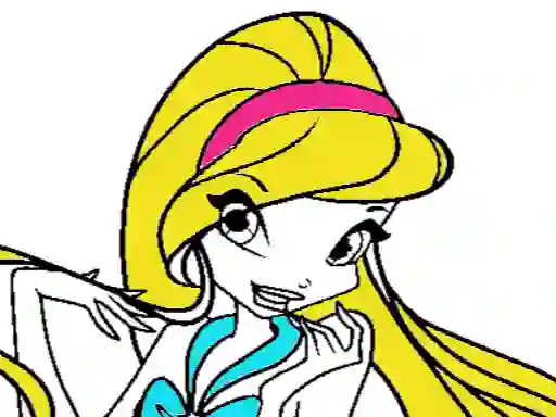 Lojë Winx Coloring book në internet