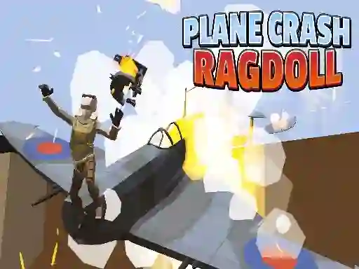 Lojë Plane Crash Ragdoll në internet