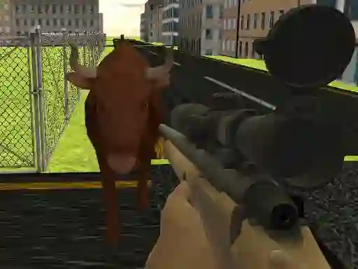 Lojë Angry Bull Shooter në internet
