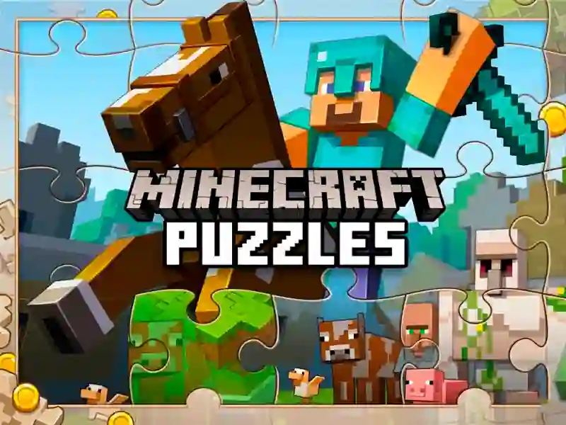 Lojë Minecraft Puzzles në internet