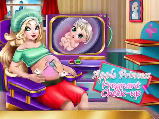 Lojë Apple Princess Pregnant Check Up në internet