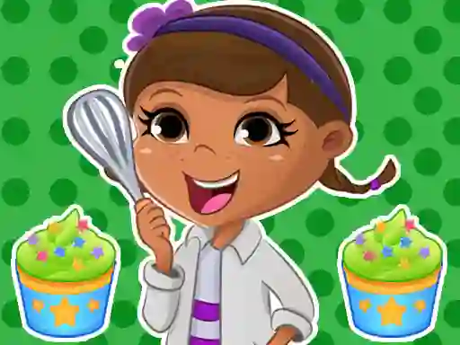 Lojë Dottie Doc Mcstuffins Cupcake Maker në internet