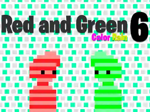 Lojë Red and Green 6 Color Rain në internet