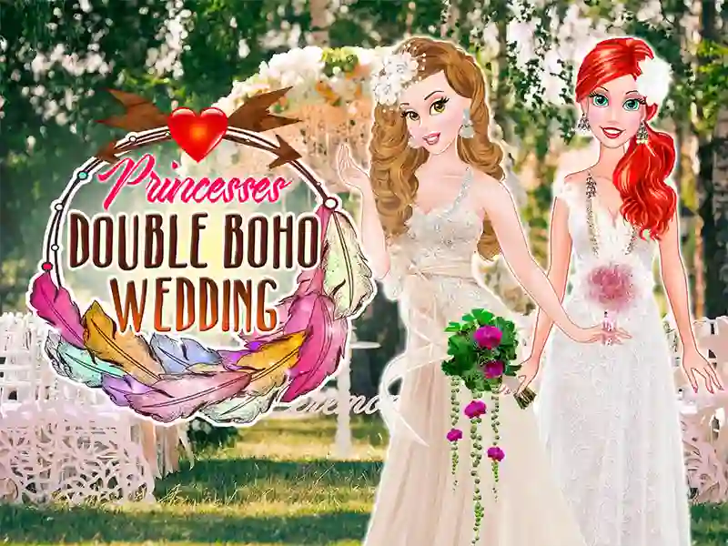 Lojë Princesses Double Boho Wedding në internet