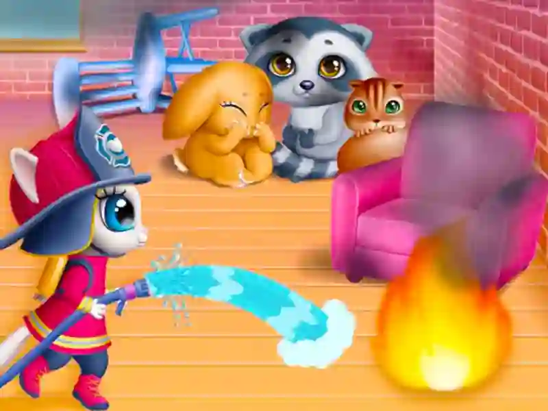 Lojë Kitty City Heroes në internet