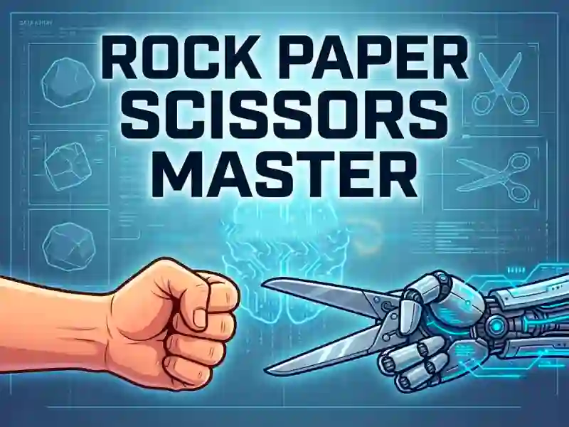 Lojë Rock Paper Scissors Master në internet