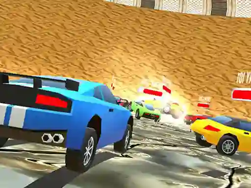 Lojë Low Poly Smash Cars në internet