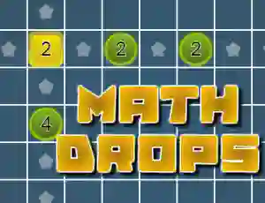 Lojë Math Drops në internet