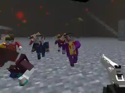 Lojë Pixel Apocalypse Infection Bio në internet