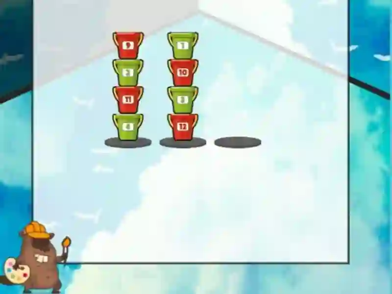 Lojë Sort Buckets në internet
