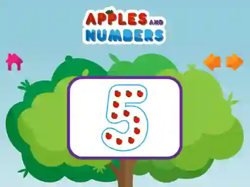 Lojë Apples and Numbers në internet