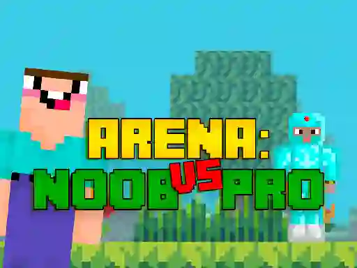 Lojë Arena: Noob vs Pro në internet