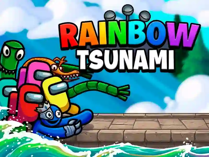 Lojë Rainbow Tsunami në internet