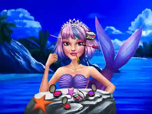Lojë Mermaid Princess New Makeup në internet