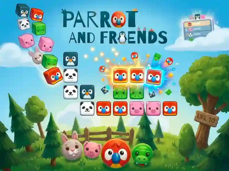Lojë Parrot and Friends në internet