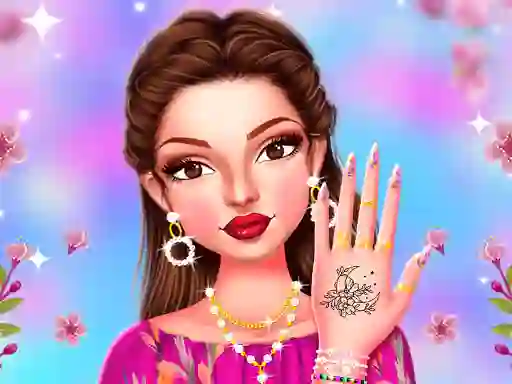 Lojë Celebrity Spring Manicure Design në internet