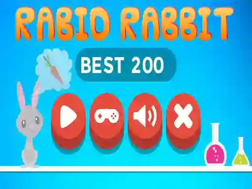 Lojë Rabid Rabbit në internet