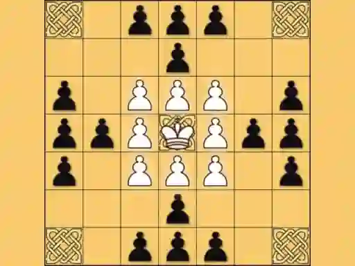 Lojë Tafl: viking chess në internet