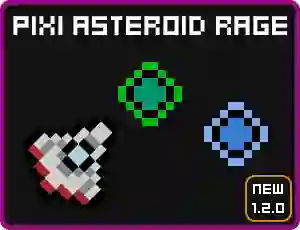 Lojë Pixi Asteroid Rage në internet