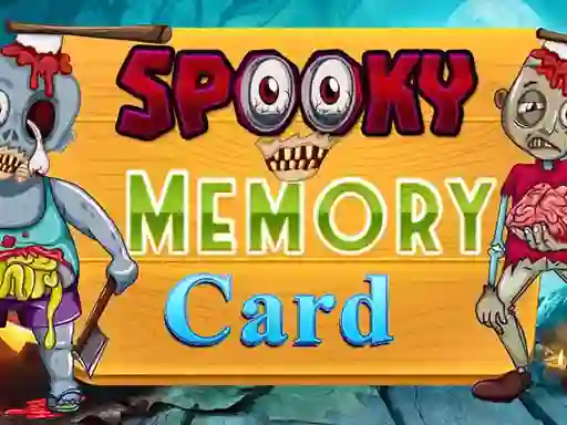 Lojë Spooky Memory Card në internet