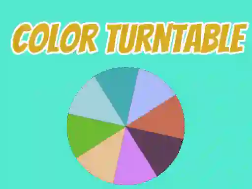 Lojë Color Turntable në internet