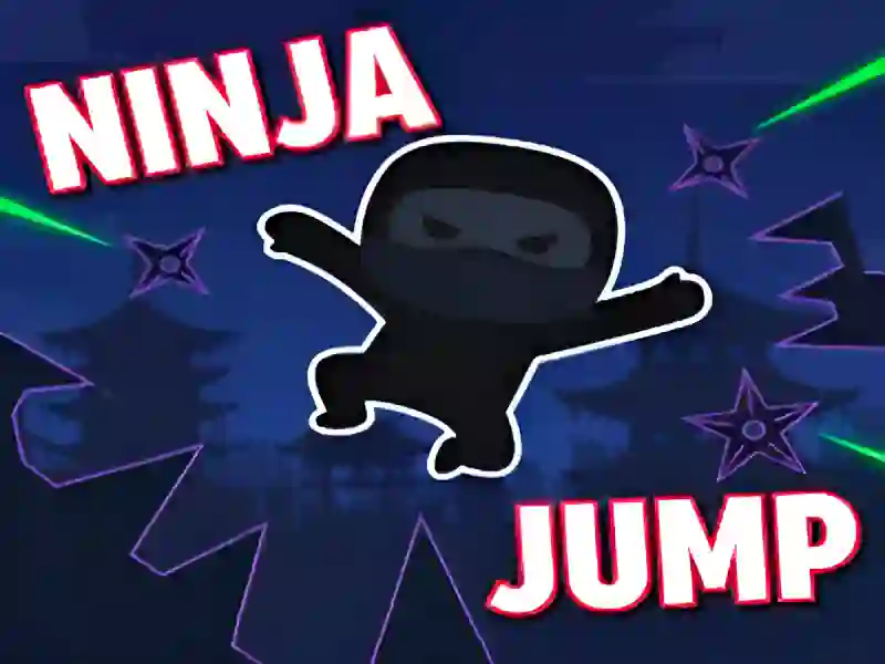 Lojë Ninja jump në internet