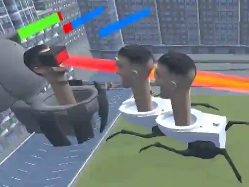 Lojë Merge Toilet Skib Fight në internet