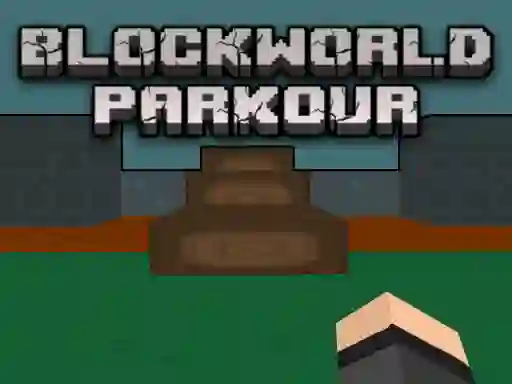Lojë BlockWorld Parkour në internet