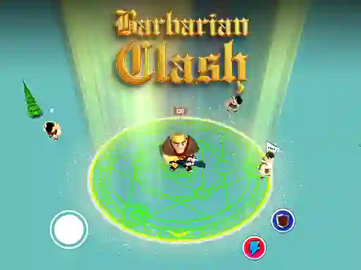 Lojë Barbarian Clash në internet