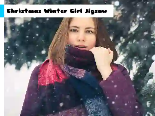 Lojë Christmas Winter Girl Jigsaw në internet