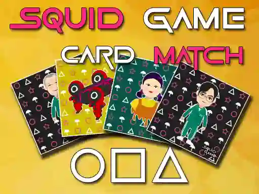 Lojë Squid Game Memory Card Match në internet