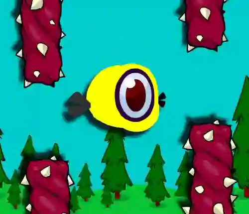 Lojë Flappy Diet Bird në internet