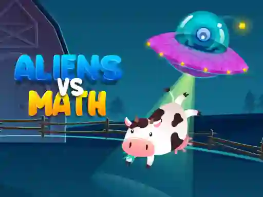 Lojë Aliens Vs Math në internet