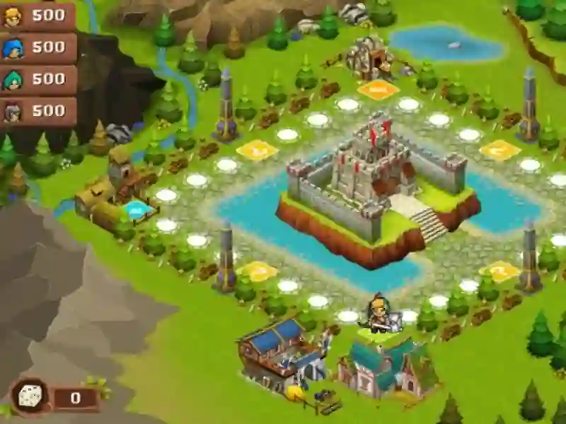 Lojë Kingdoms Wars në internet