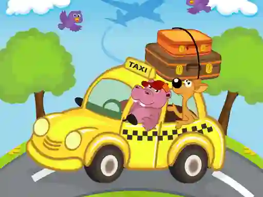 Lojë Animal Cars Match 3 në internet