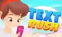 Lojë Text Rush në internet