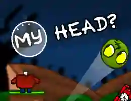 Lojë Zombie Head në internet