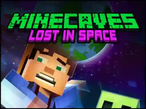 Lojë Minecaves Lost in Space në internet