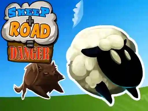 Lojë Sheep + Road u003d Danger në internet