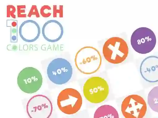 Lojë Reach 100 Game of dots në internet