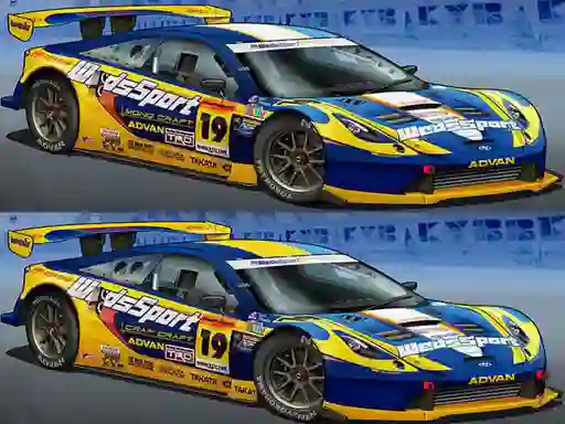 Lojë Spot Differences: Race Car në internet