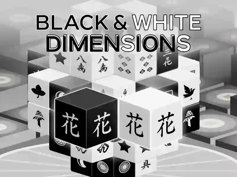 Lojë Black and White Dimensions në internet