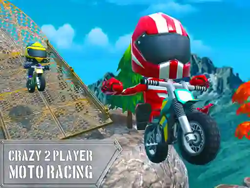 Lojë Crazy 2 Player Moto Racing në internet