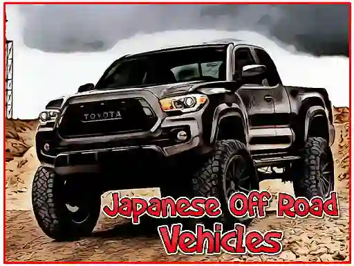 Lojë Japanese Off Road Vehicles në internet