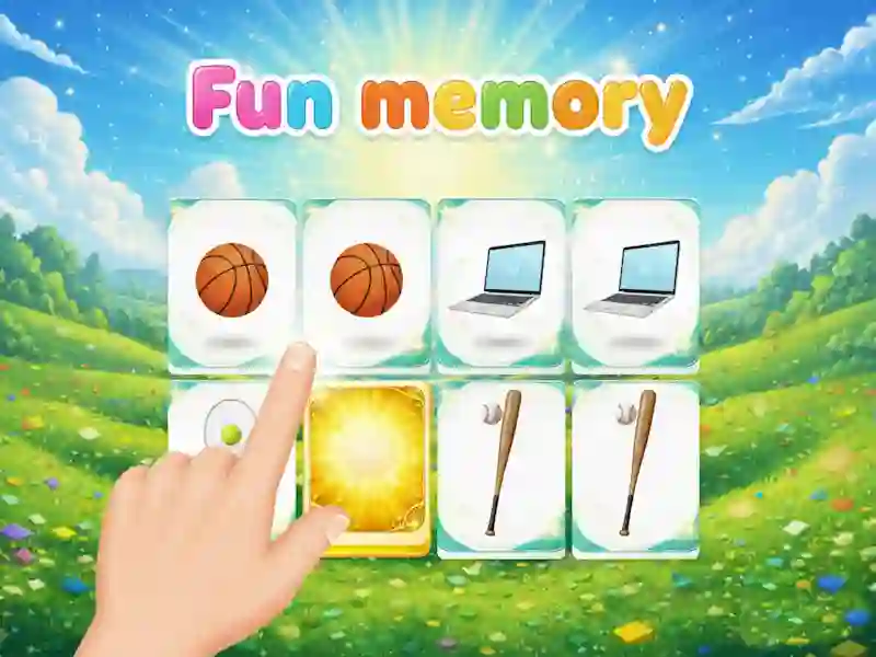 Lojë Fun memory në internet