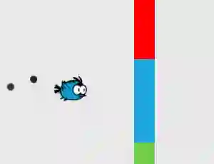 Lojë Flappy Color Birds në internet